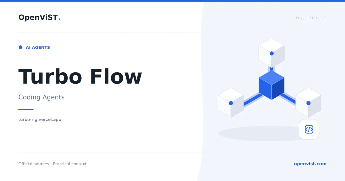 Turbo Flow — OpenViST project profile in Coding Agents.