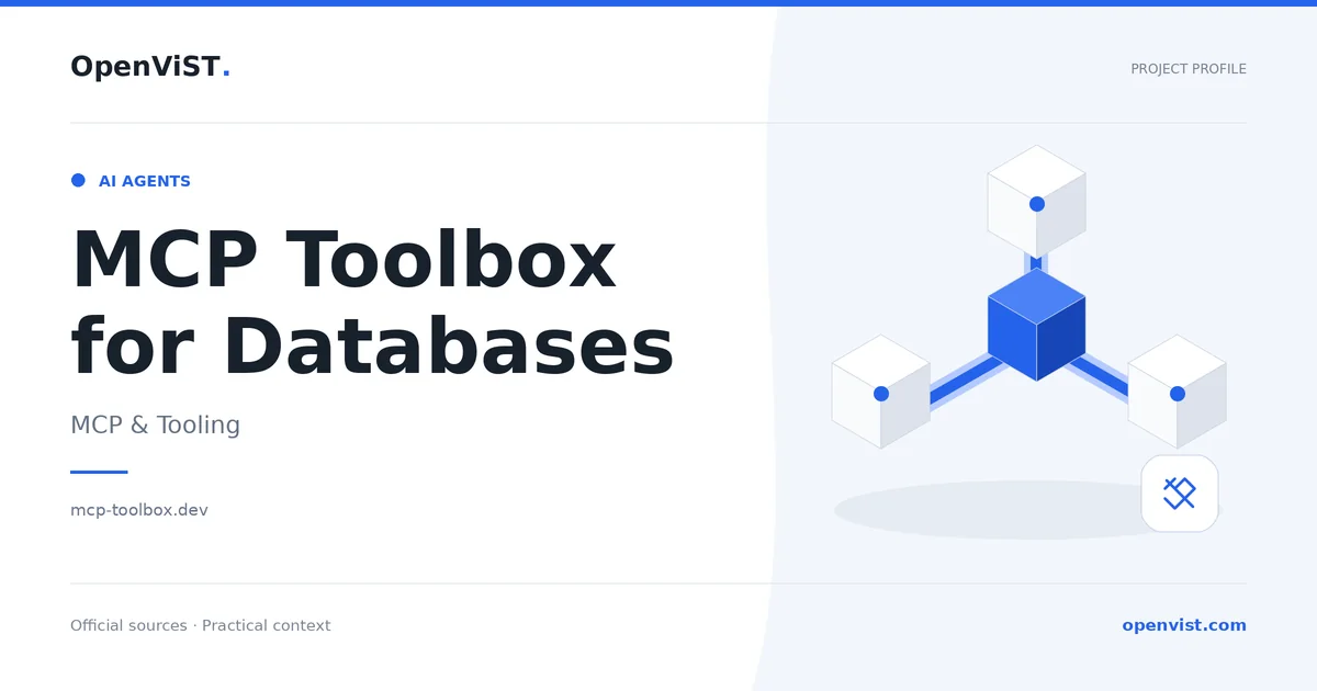 MCP Toolbox for Databases — OpenViST project profile in MCP & Tooling.