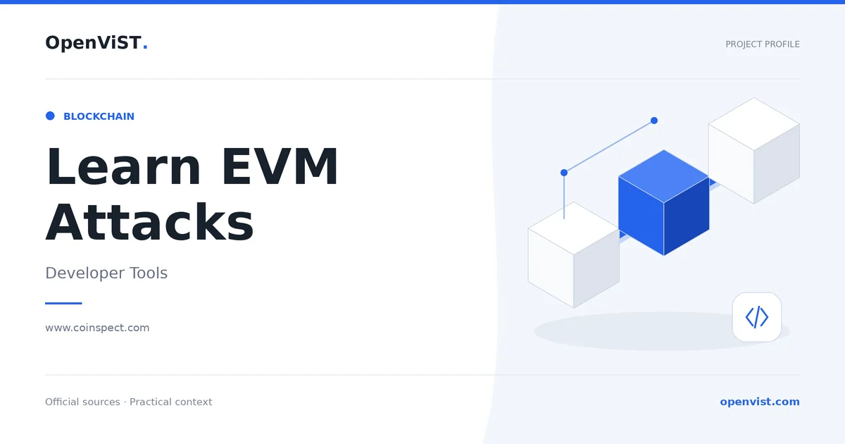 Learn EVM Attacks — OpenViST project profile in Developer Tools.