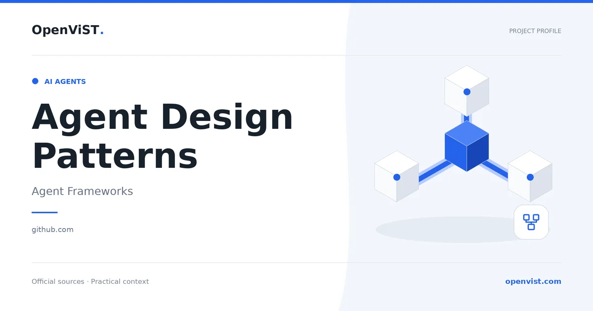 Agent Design Patterns — OpenViST project profile in Agent Frameworks.