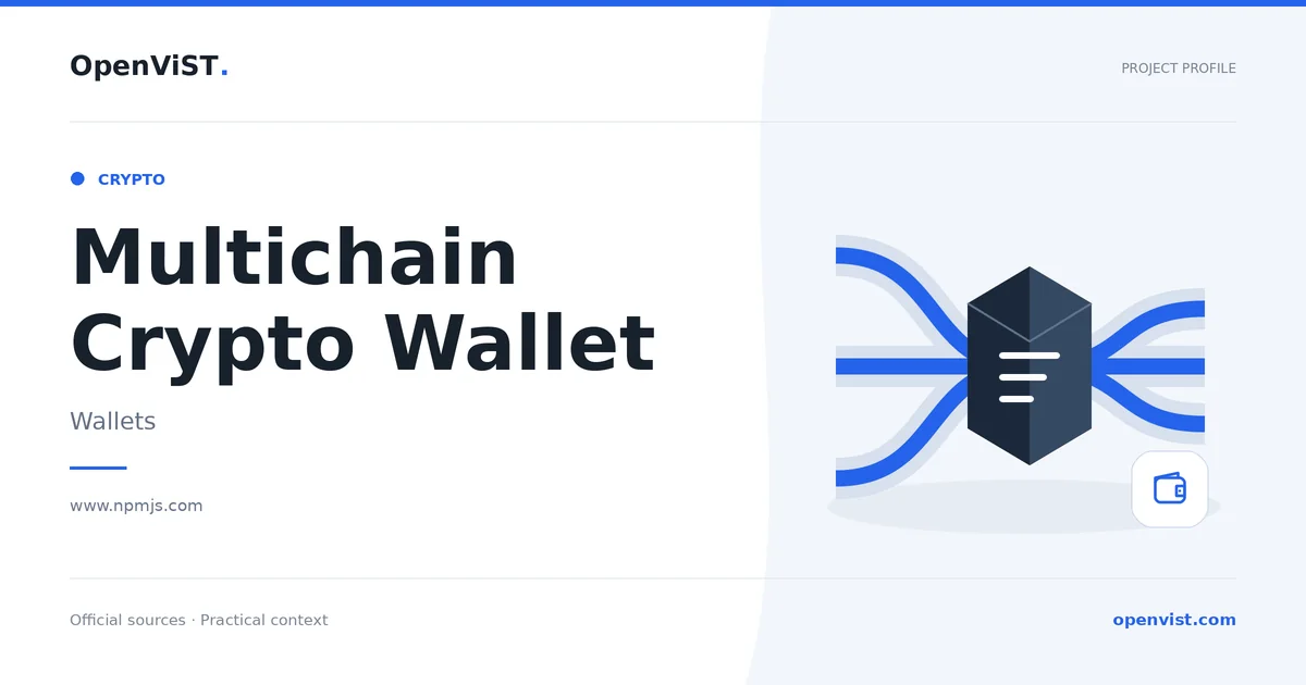Multichain Crypto Wallet — OpenViST project profile in Wallets.
