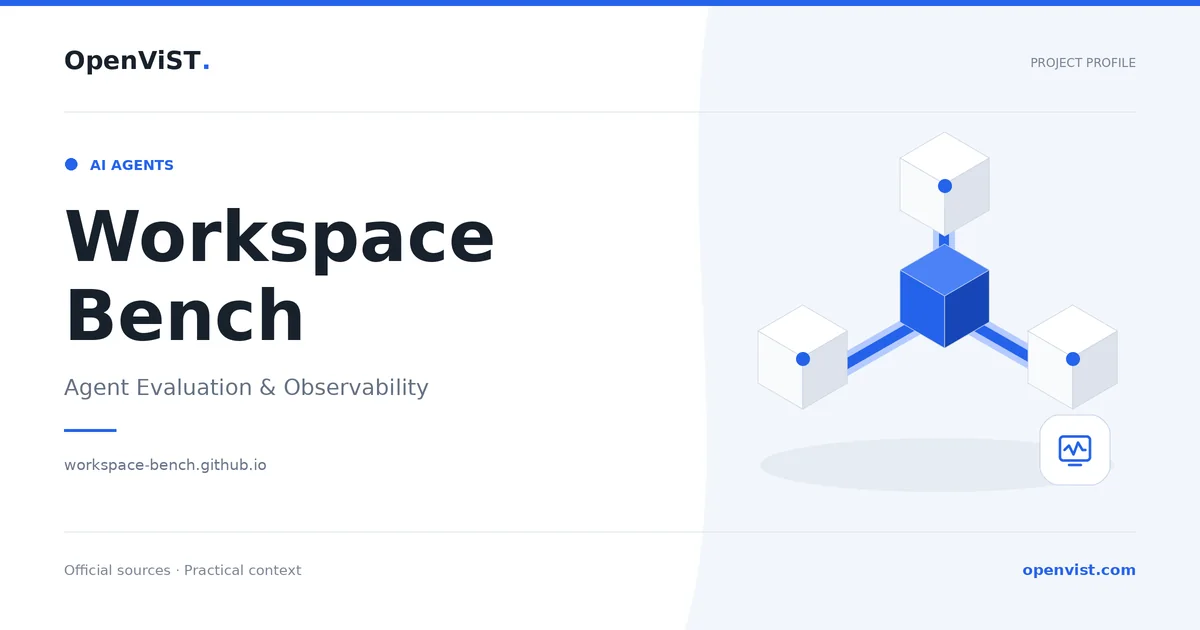 Workspace Bench — OpenViST project profile in Agent Evaluation & Observability.