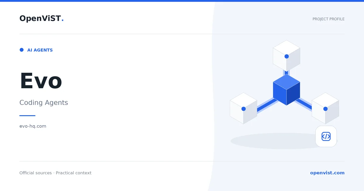 Evo — OpenViST project profile in Coding Agents.