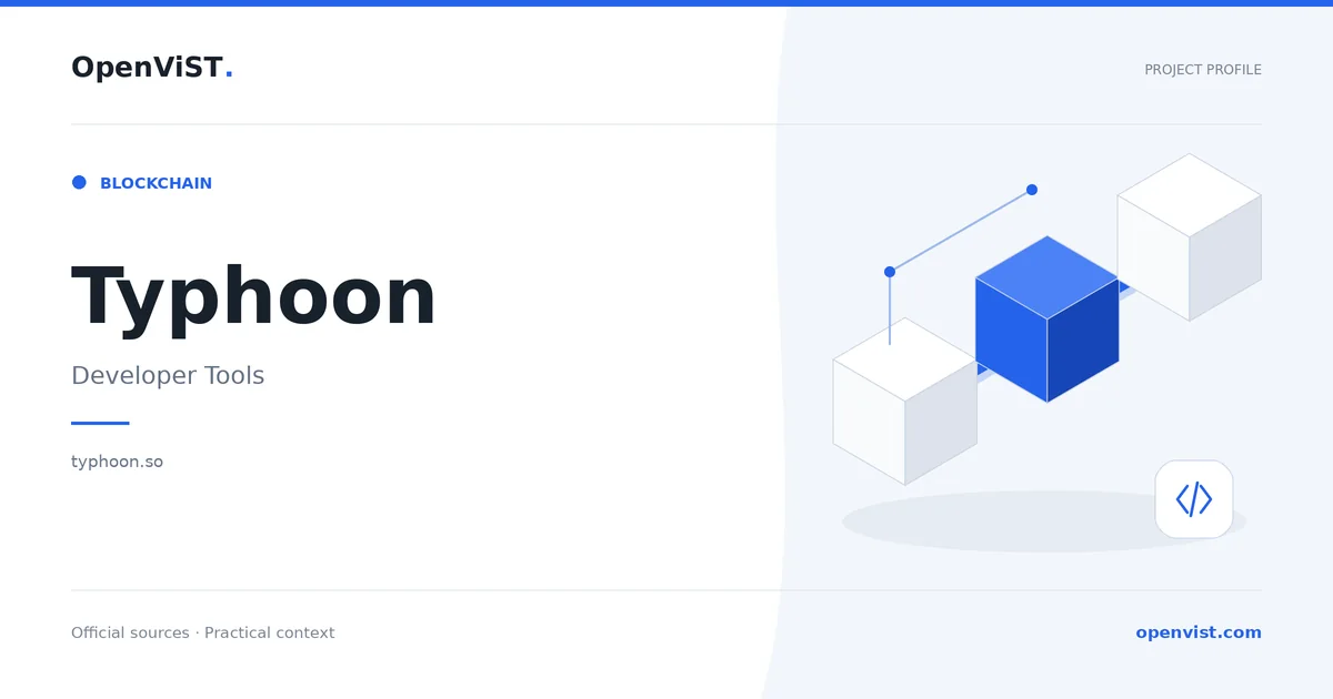 Typhoon — OpenViST project profile in Developer Tools.