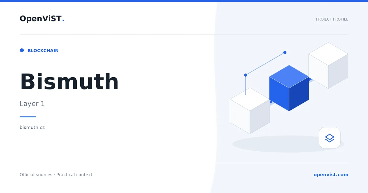 Bismuth — OpenViST project profile in Layer 1.