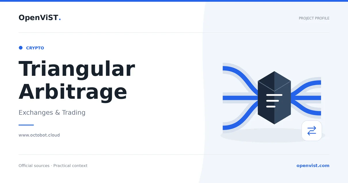 Triangular Arbitrage — OpenViST project profile in Exchanges & Trading.