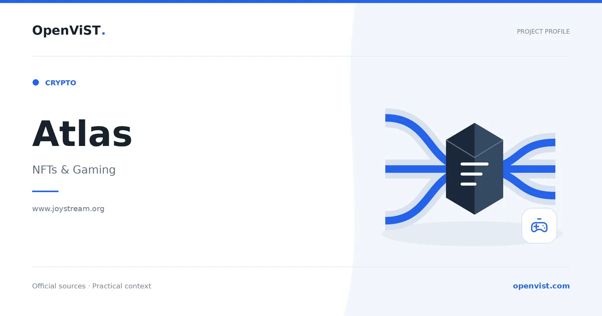 Atlas — OpenViST project profile in NFTs & Gaming.