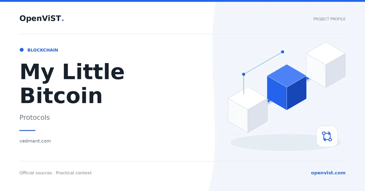My Little Bitcoin — OpenViST project profile in Protocols.