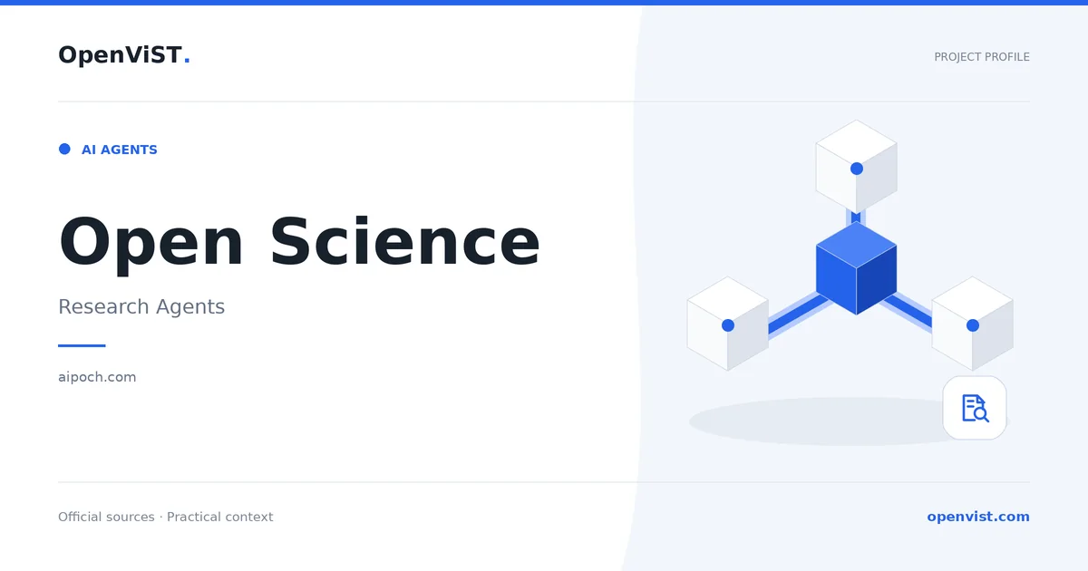 Open Science — OpenViST project profile in Research Agents.