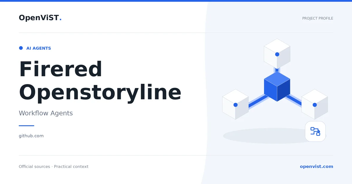 Firered Openstoryline — OpenViST project profile in Workflow Agents.