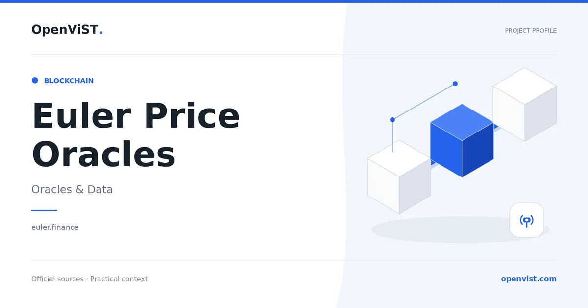 Euler Price Oracles — OpenViST project profile in Oracles & Data.
