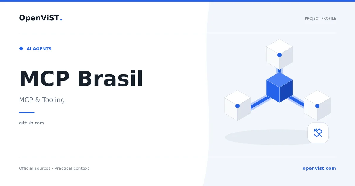 MCP Brasil — OpenViST project profile in MCP & Tooling.