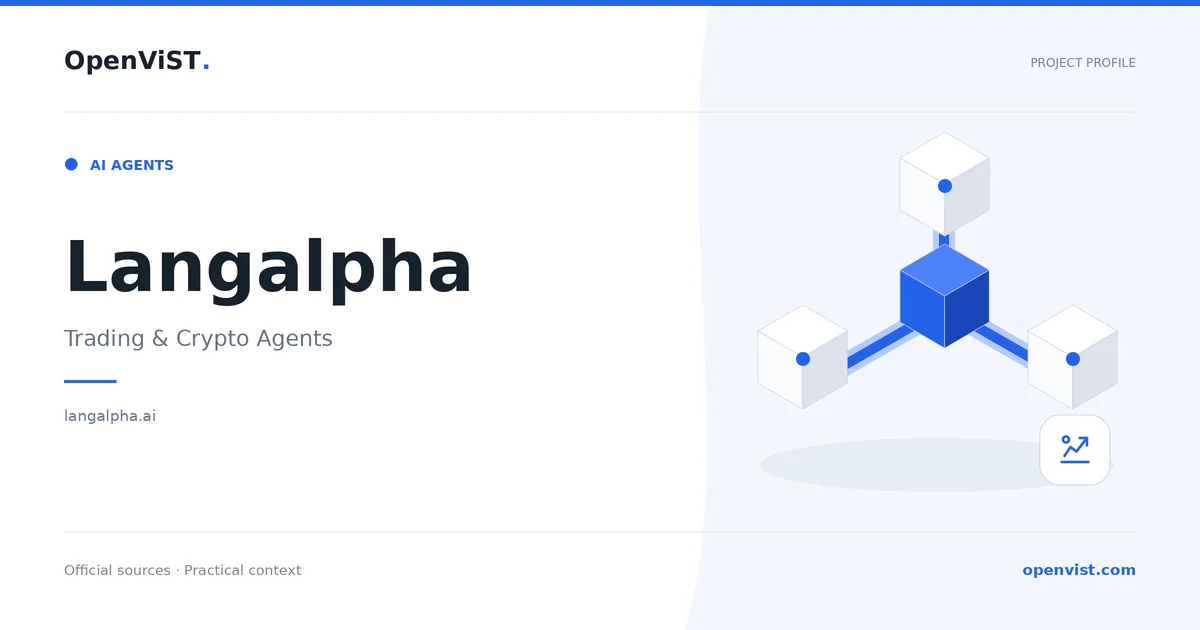 Langalpha — OpenViST project profile in Trading & Crypto Agents.