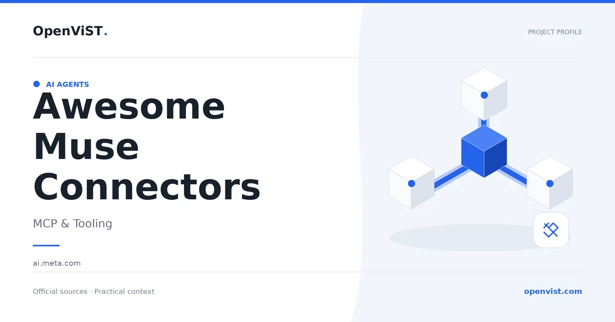 Awesome Muse Connectors — OpenViST project profile in MCP & Tooling.