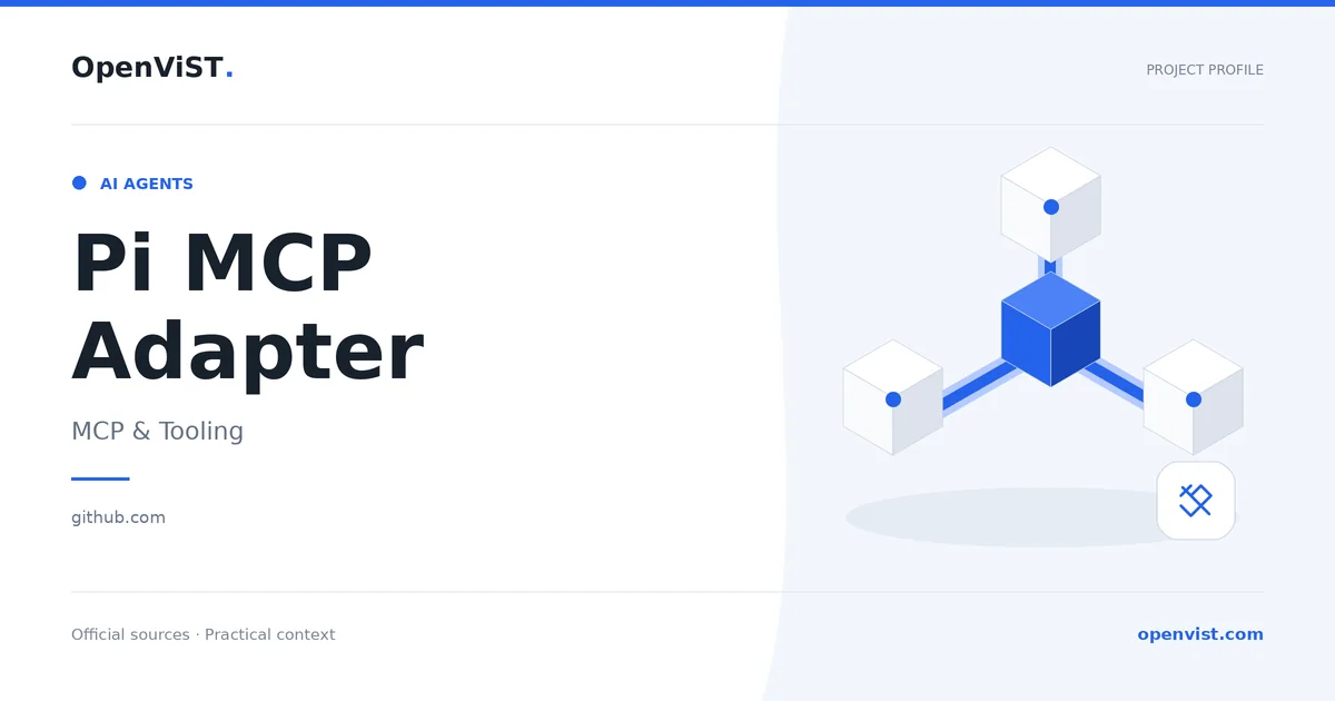 Pi MCP Adapter — OpenViST project profile in MCP & Tooling.