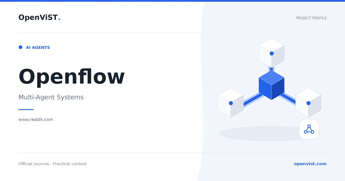 Openflow — OpenViST project profile in Multi-Agent Systems.