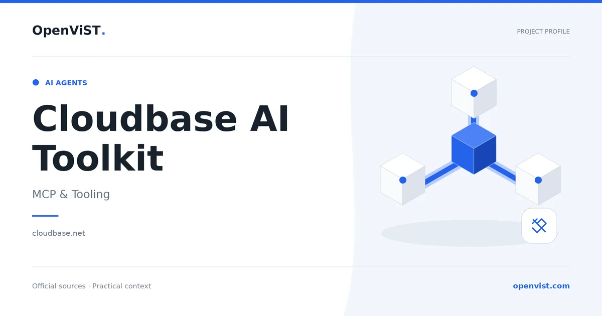 Cloudbase AI Toolkit — OpenViST project profile in MCP & Tooling.
