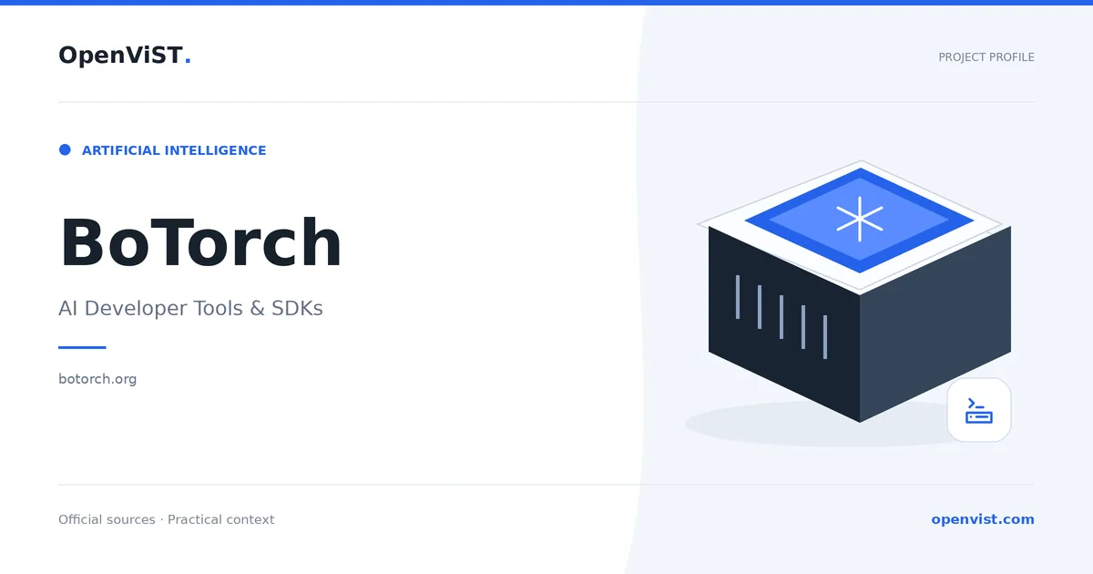 BoTorch — OpenViST project profile in AI Developer Tools & SDKs.