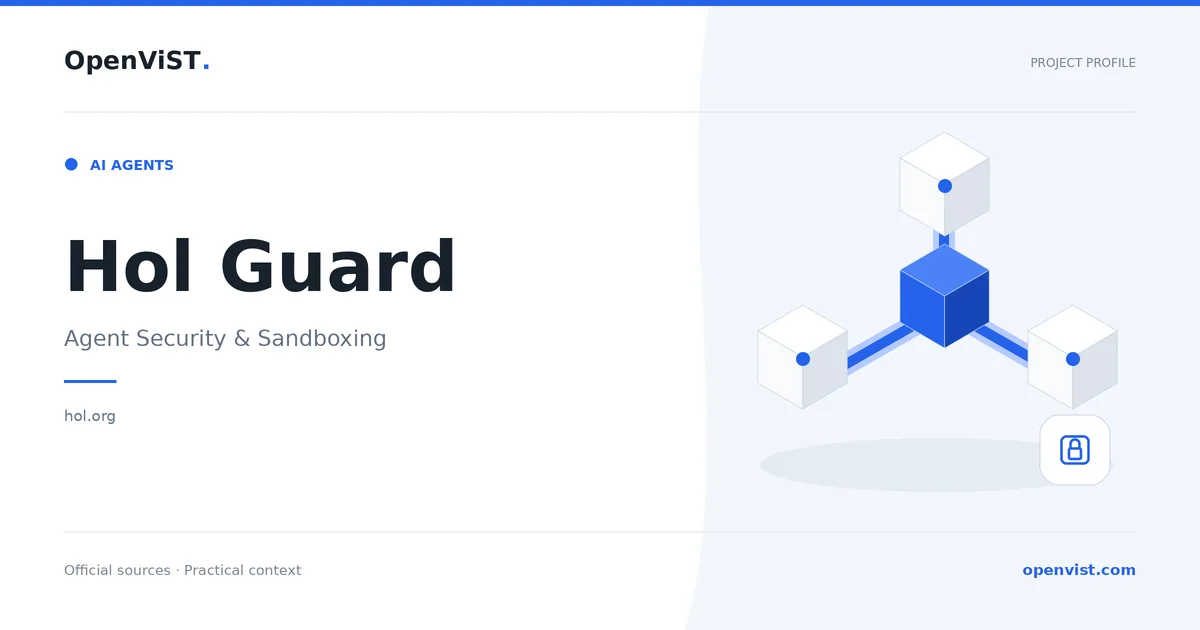 Hol Guard — OpenViST project profile in Agent Security & Sandboxing.