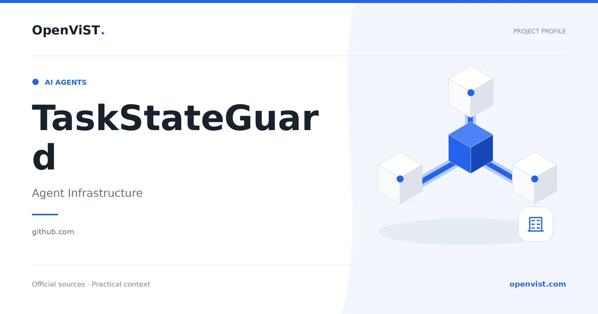 TaskStateGuard — OpenViST project profile in Agent Infrastructure.