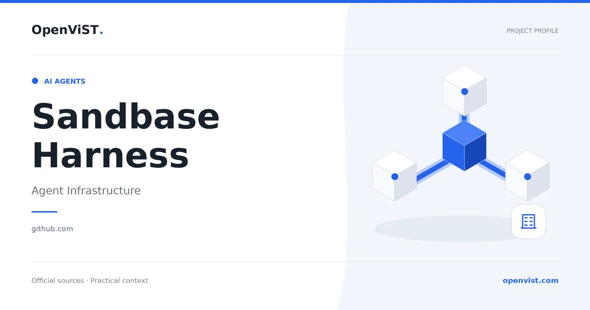 Sandbase Harness — OpenViST project profile in Agent Infrastructure.