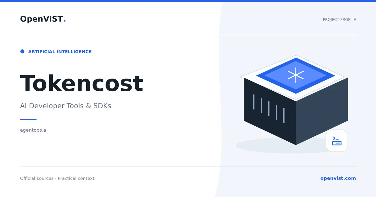 Tokencost — OpenViST project profile in AI Developer Tools & SDKs.