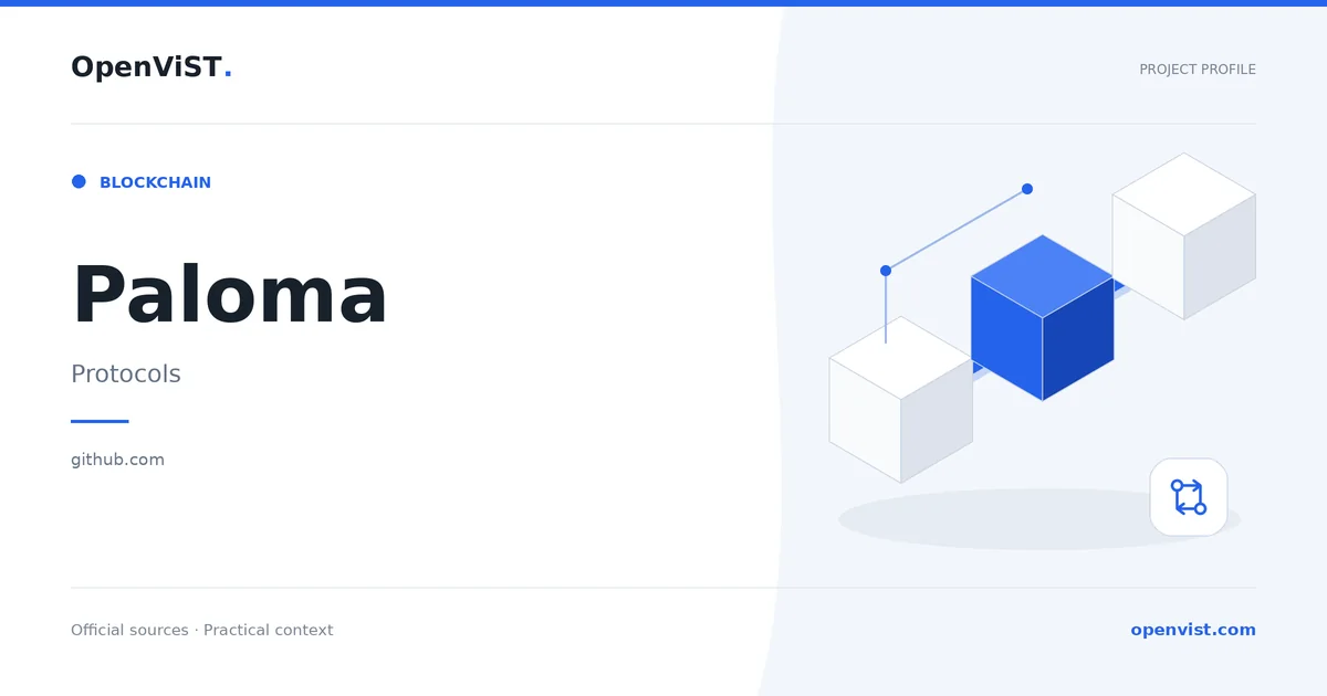 Paloma — OpenViST project profile in Protocols.