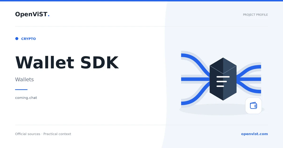 Wallet SDK — OpenViST project profile in Wallets.