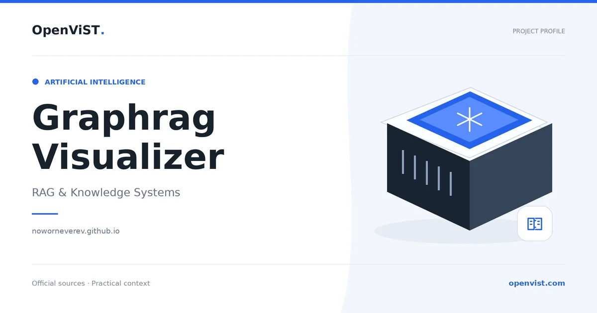 Graphrag Visualizer — OpenViST project profile in RAG & Knowledge Systems.