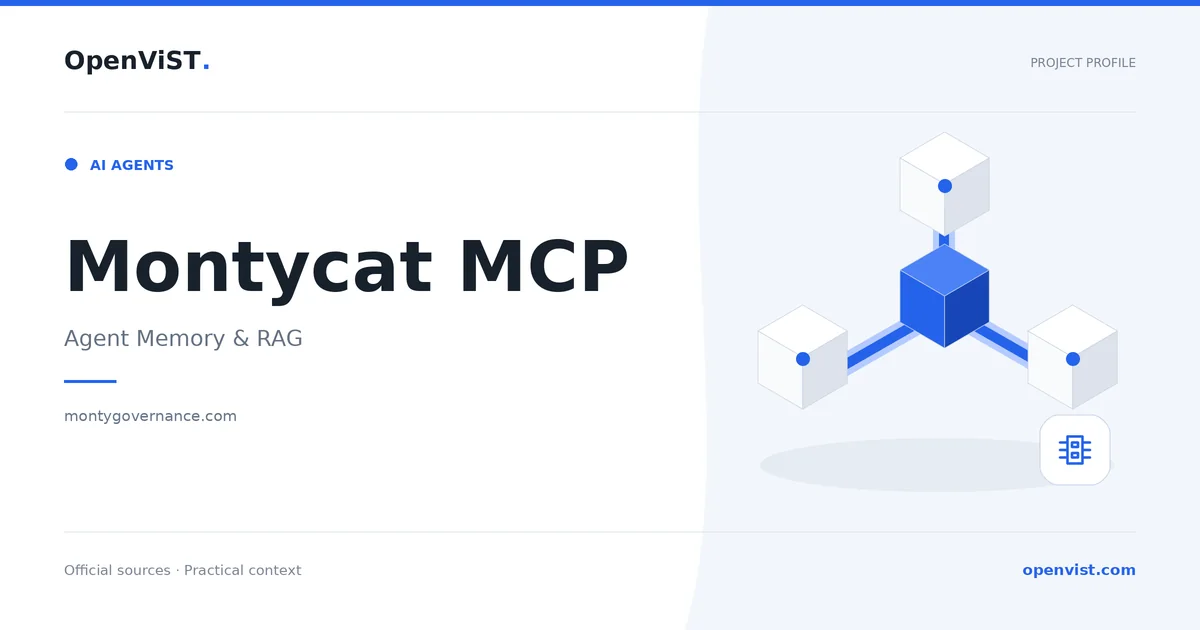 Montycat MCP — OpenViST project profile in Agent Memory & RAG.