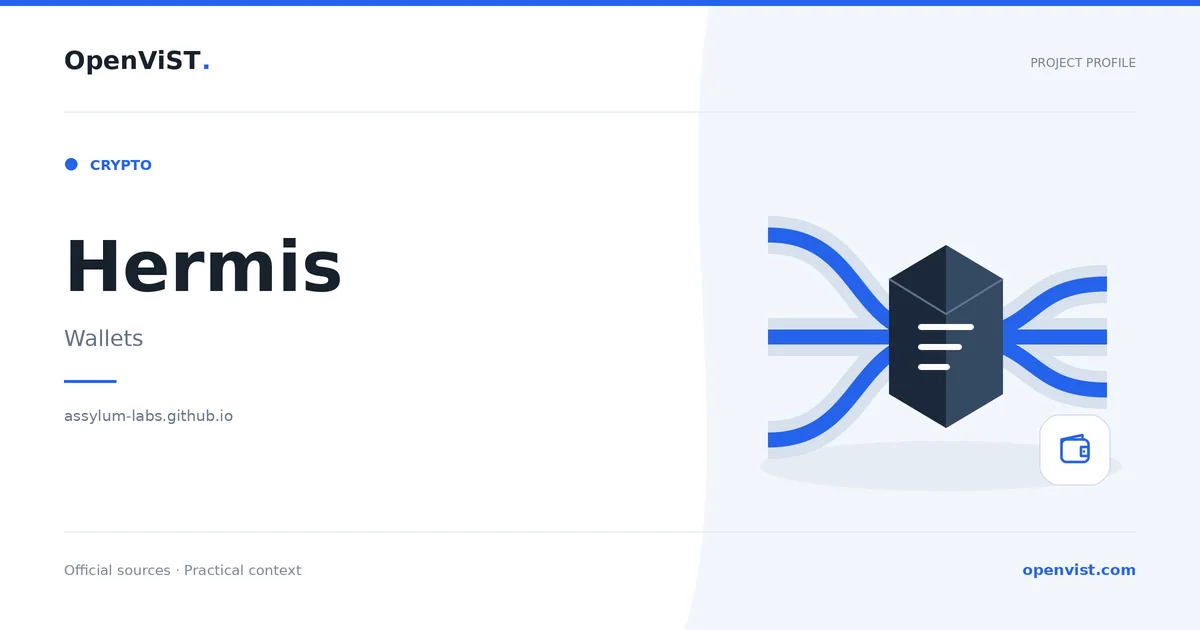 Hermis — OpenViST project profile in Wallets.