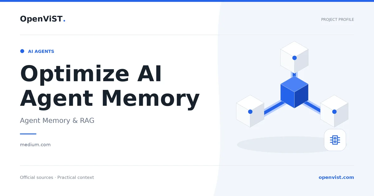 Optimize AI Agent Memory — OpenViST project profile in Agent Memory & RAG.