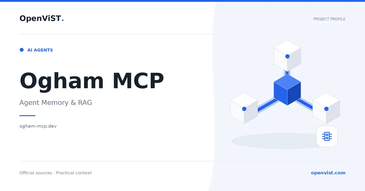 Ogham MCP — OpenViST project profile in Agent Memory & RAG.