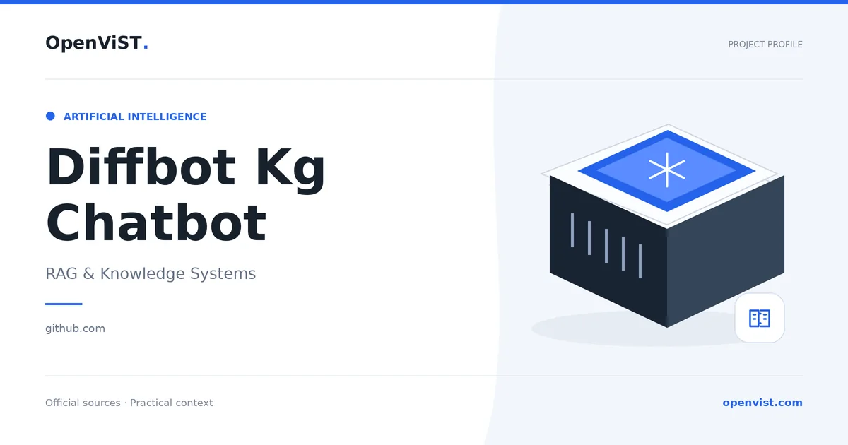 Diffbot Kg Chatbot — OpenViST project profile in RAG & Knowledge Systems.