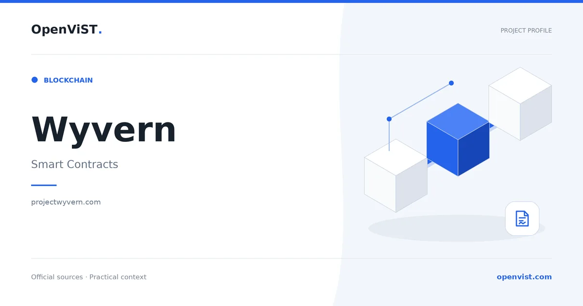 Wyvern — OpenViST project profile in Smart Contracts.
