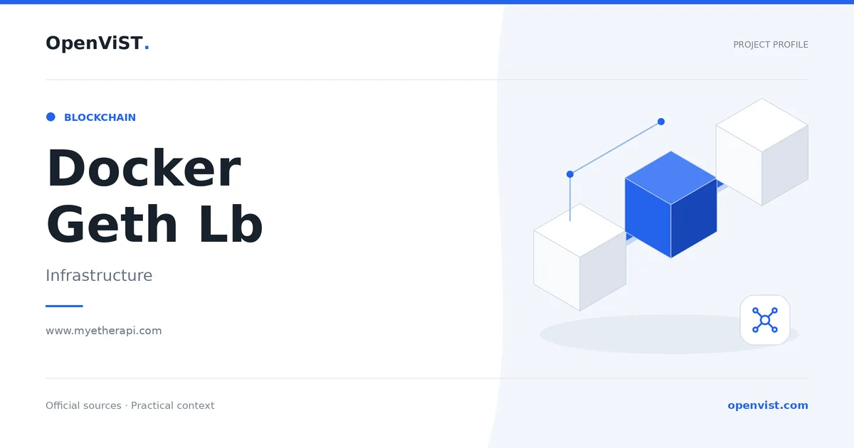 Docker Geth Lb — OpenViST project profile in Infrastructure.