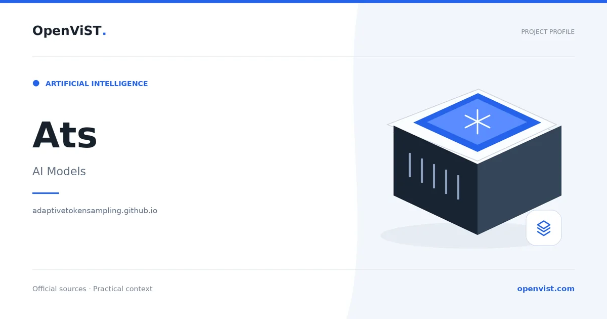 Ats — OpenViST project profile in AI Models.
