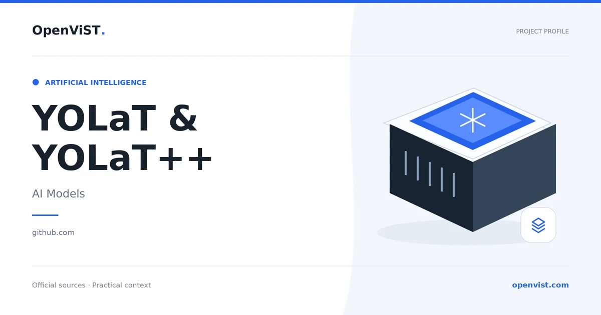 YOLaT & YOLaT++ — OpenViST project profile in AI Models.
