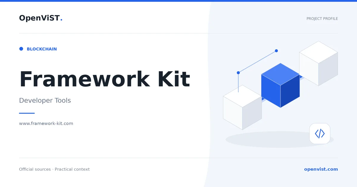 Framework Kit — OpenViST project profile in Developer Tools.