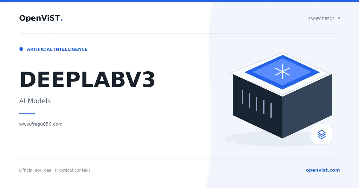 DEEPLABV3 — OpenViST project profile in AI Models.