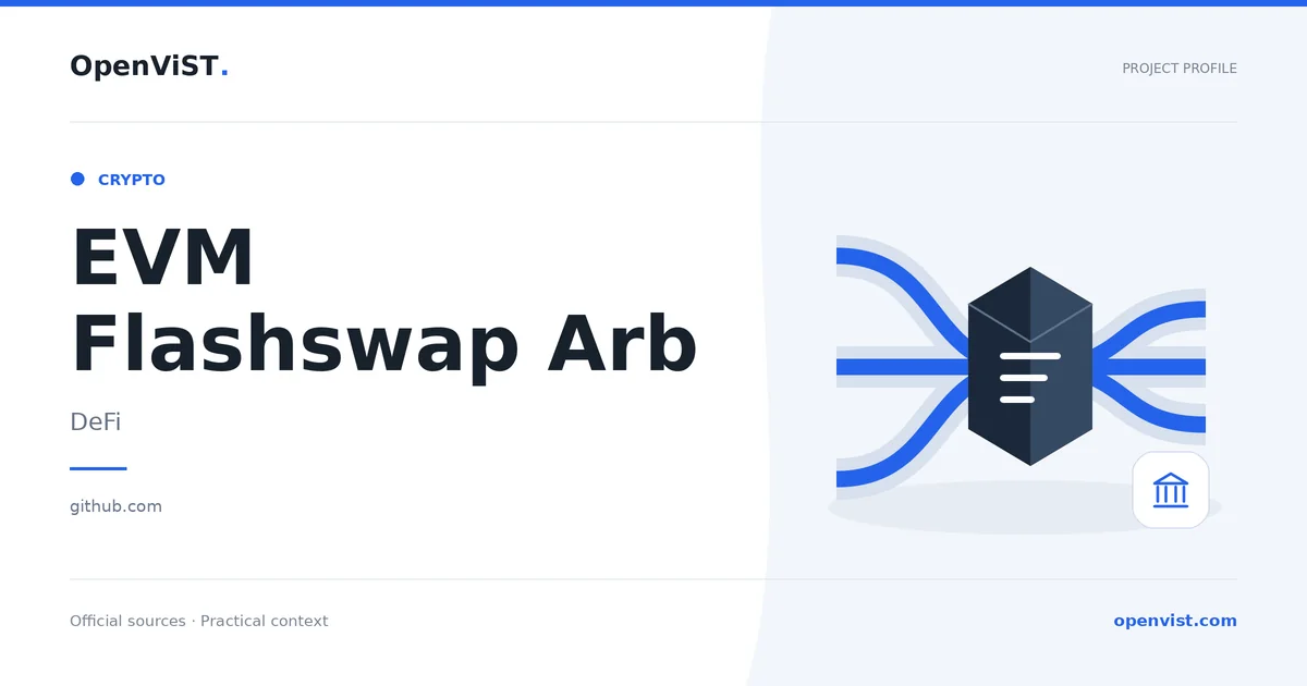 EVM Flashswap Arb — OpenViST project profile in DeFi.