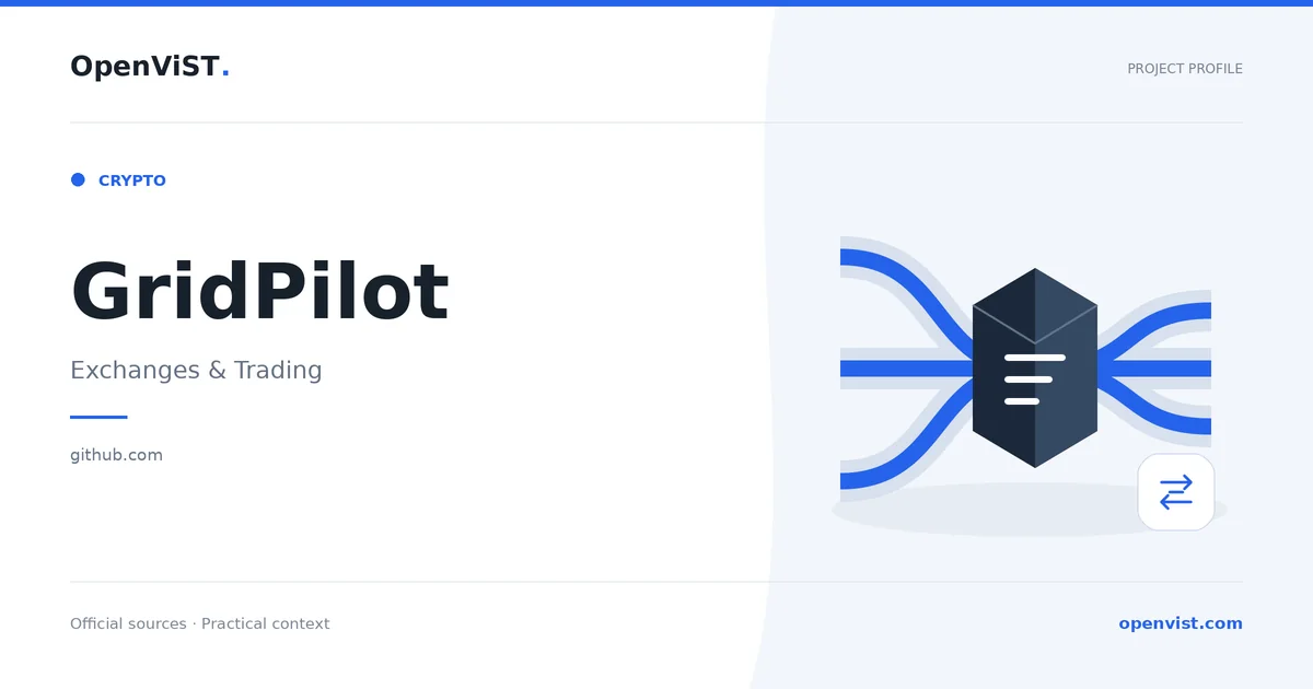 GridPilot — OpenViST project profile in Exchanges & Trading.