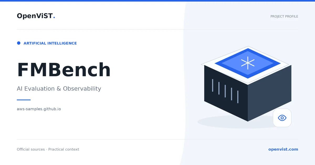 FMBench — OpenViST project profile in AI Evaluation & Observability.
