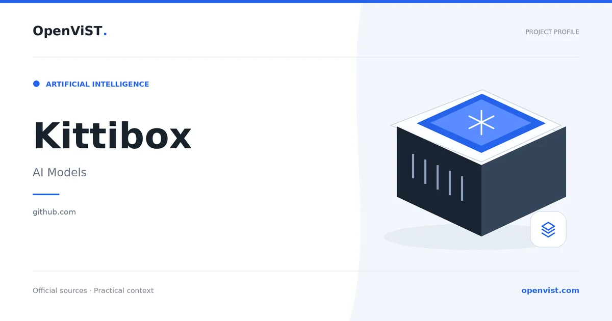 Kittibox — OpenViST project profile in AI Models.