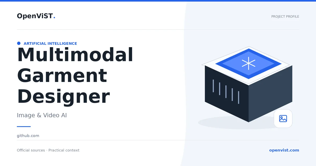 Multimodal Garment Designer — OpenViST project profile in Image & Video AI.