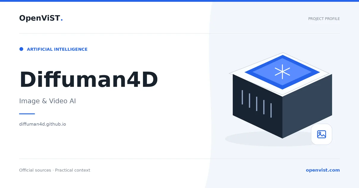 Diffuman4D — OpenViST project profile in Image & Video AI.