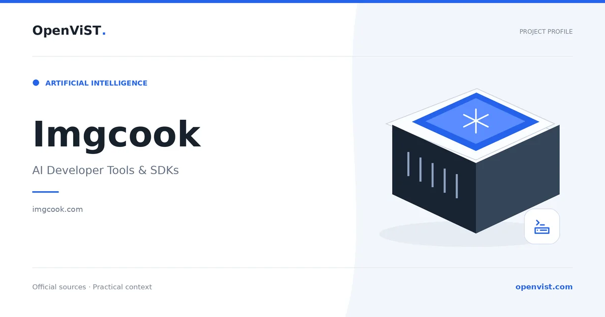 Imgcook — OpenViST project profile in AI Developer Tools & SDKs.