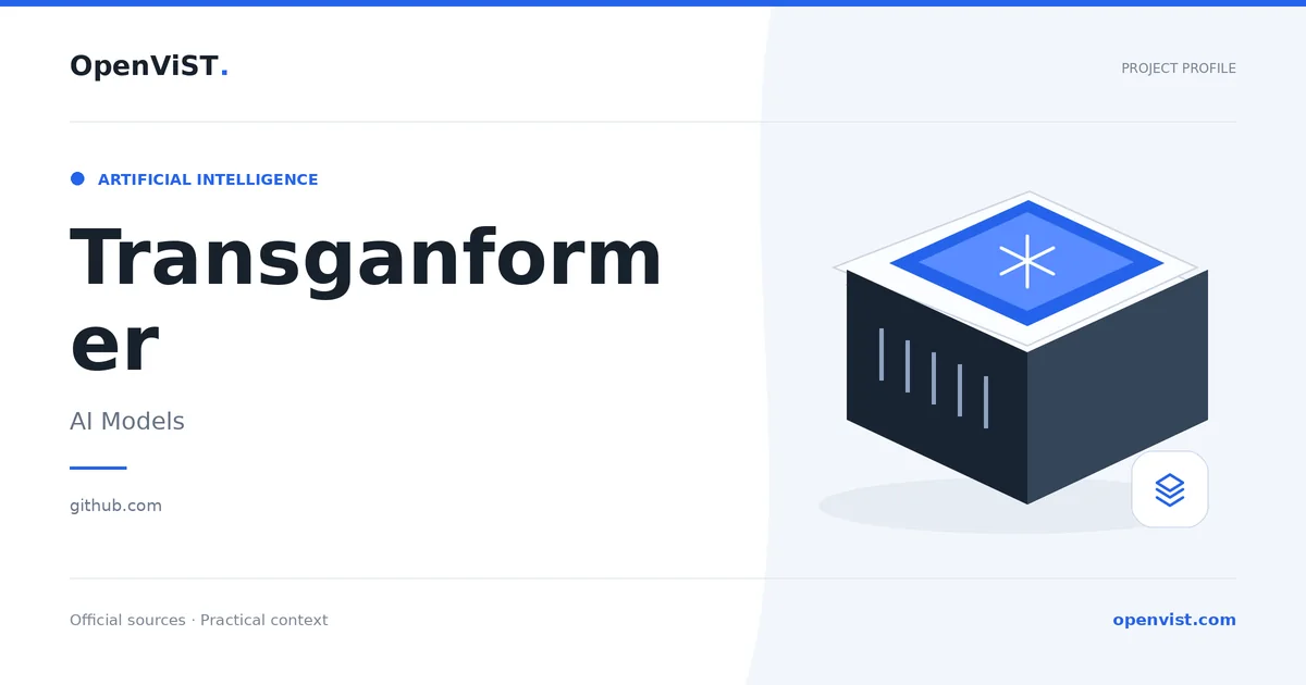 Transganformer — OpenViST project profile in AI Models.