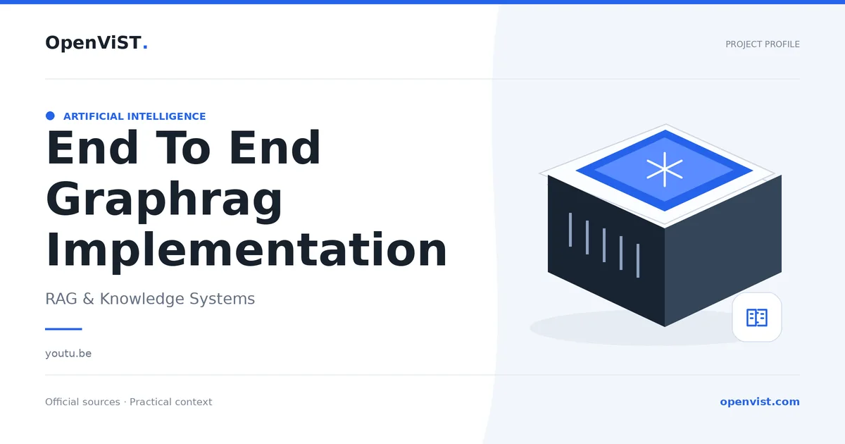 End To End Graphrag Implementation — OpenViST project profile in RAG & Knowledge Systems.