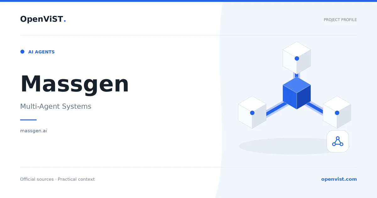 Massgen — OpenViST project profile in Multi-Agent Systems.